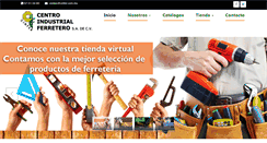 Desktop Screenshot of cinfer.com.mx